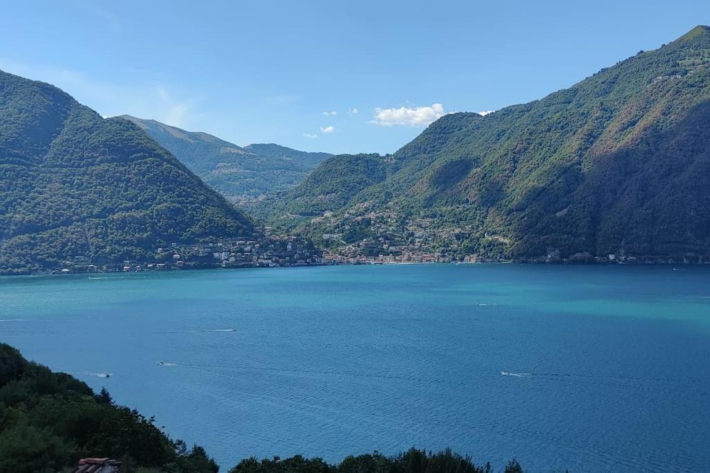 Private Room Near Bellagio View Lake Como Lezzeno Bagian luar foto